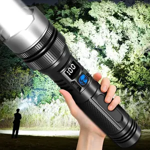 99000000 LM Super Bright LED Tactical Flashlight Rechargeable LED Work Lights