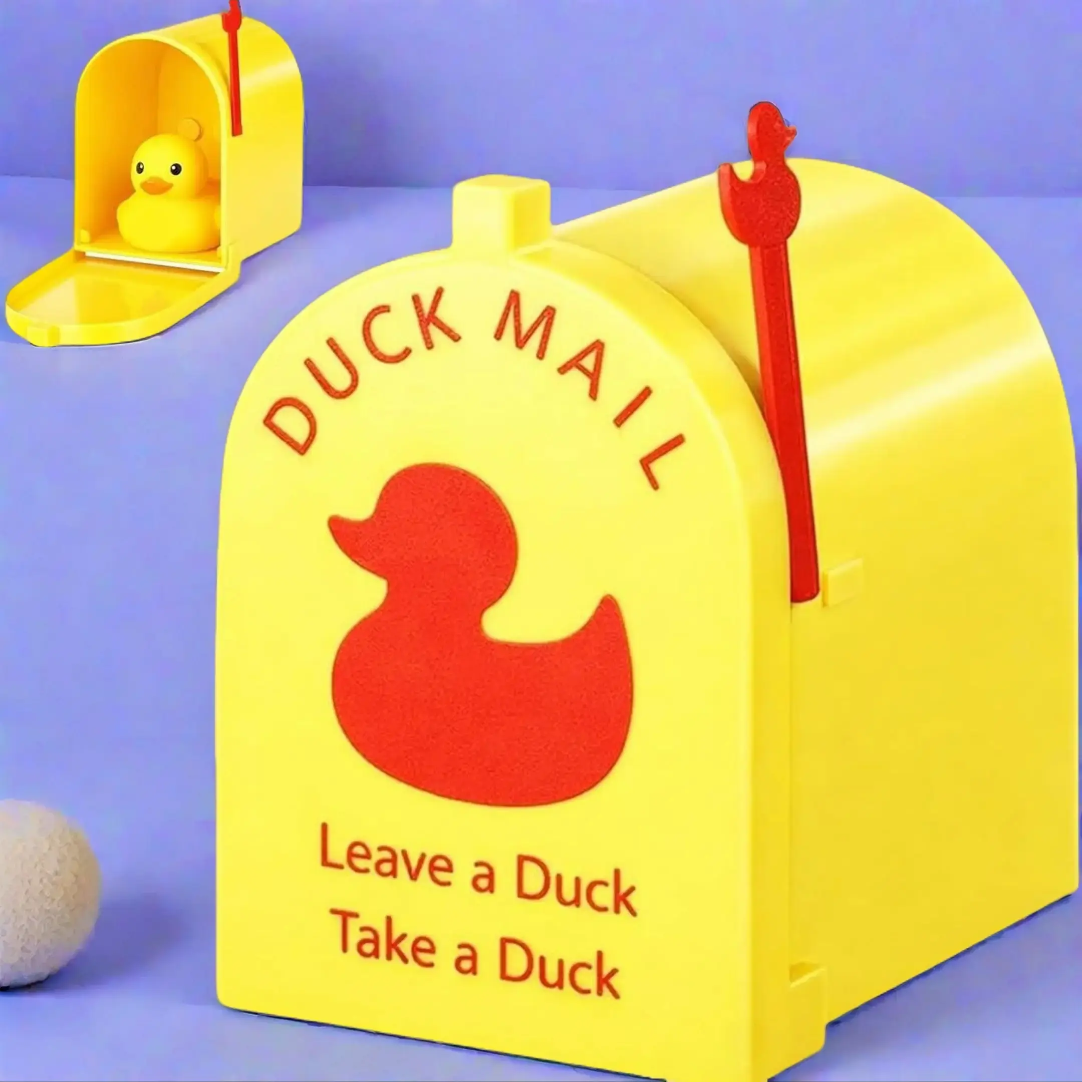 Adorable Cruise Duck Mailbox, Magnetic Wall Mount Design Wall Hanging, Decorative Hanging Piece for Cabin Doors, Cute Decorative Decoration & Interactive Toy, Cruise Enthusiasts Gift, Wall Ornaments, Home Decor, Home Accessory