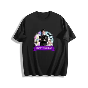 Wednesday Adams Unisex Pure Cotton Short Sleeve T-Shirt | Summer Casual Essential for Daily, Commute & Dates | Perfect Gift for Family, Friends & Fans