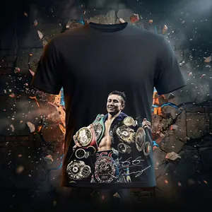 CCMA STORE Gennady "GGG" Golovkin Undisputed Champion Heavy Cotton T-shirt/Hoodie Triple G Boxing Fight Night Shirt Fan Apparel Gift For Boxing Fan Menswear Breathable Print
