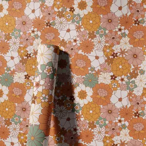 Floral Pattern Wallpaper, 1 Count Waterproof Self-adhesive Removable Wall Sticker, Decorative Wallpaper for Home Living Room Bedroom, Peel and Stick Wallpaper Designs