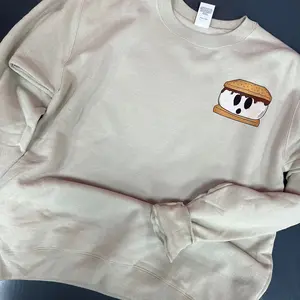Tell me s’mores crewneck Cotton Sweaters Tops