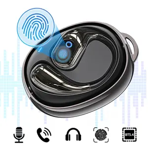 Wireless Earbuds,Bluetooth 5.4 Headphones，ENC Noise Cancelling,  IP65 Waterproof Earphones,30Hrs Playtime Earphones Redesigned Comfort Fit with Earhooks for Running,Meeting,Workout-Black