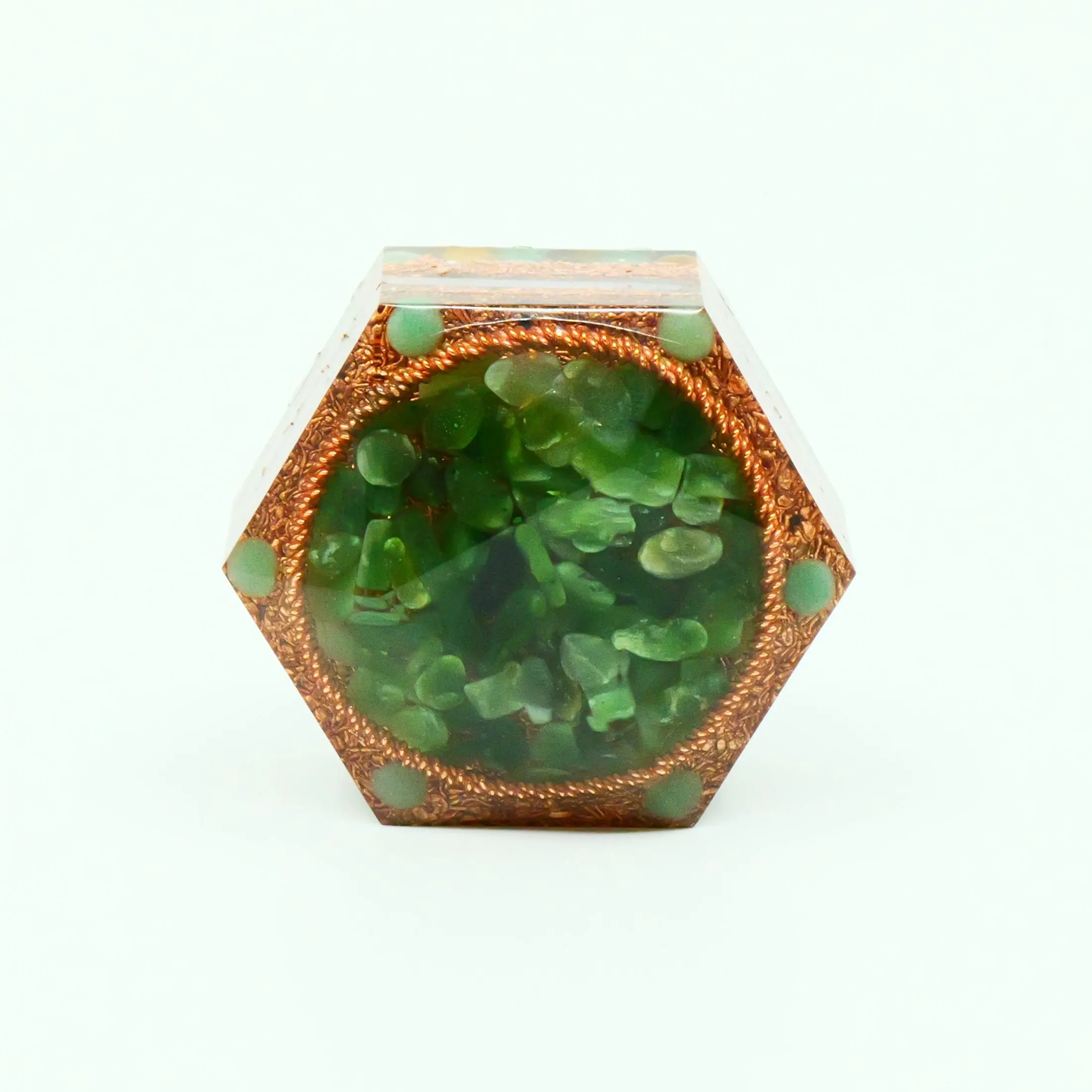 Hexagon — Green Jade