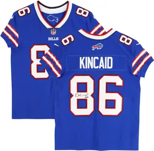 Dalton Kincaid Buffalo Bills Autographed Nike Blue Elite Jersey - Fanatics Authentic Certified