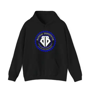 Women's Banzai Institute for Biomedical Engineering and Strategic Information Graphic Hoodie - Long Sleeve Pullover Regular Fit | Soft & Breathable Fabric, Durable Print, Everyday Comfort, Machine Washable, casual, graphic design product display, apparel