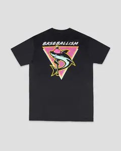 Shark Attack T-Shirt - Black