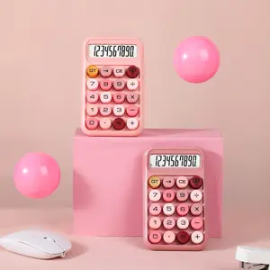 Dopamine Color Calculator With Display, High Aesthetic Multi-Functional Design, Flexible Keys, Ideal for School & Office Use, Battery Powered