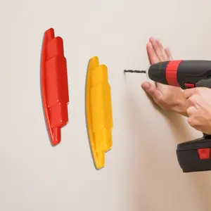 2-piece magnetic stud detector, easy to use, positioning screws, nails, metal studs, compatible with all drywall structures, perfect gift for Christmas and Halloween.