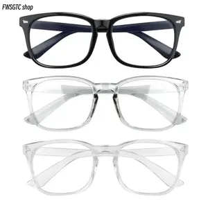 2026 Classic Flat Lens Fashion Eyeglasses, Unisex Ultra-Lightweight Durable Frame, UV400 Anti-Fog Blue Light Blocking Glasses, Ideal for Vision Correction, Daily Wear & Outdoor Sports