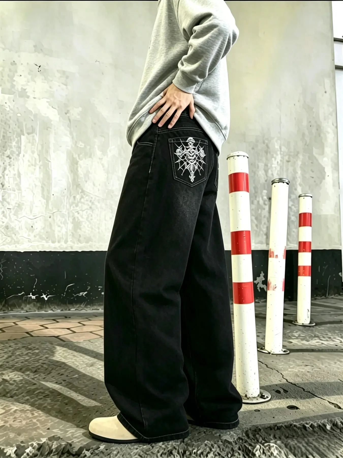 opium baggy jeans - TikTok Shop