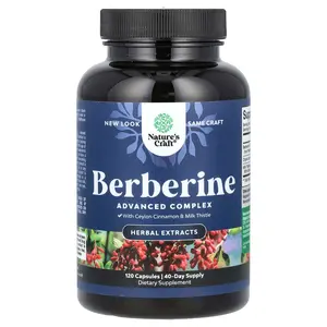 Nature's Craft Berberine, 120 Capsules
