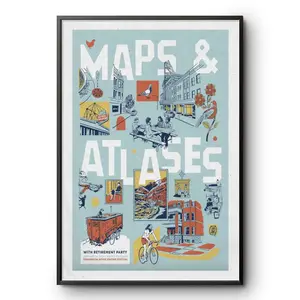 Maps And Atlases Jan 18 2025 Metro Chicago In Chicago IL Poster Event