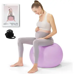 Ball,1.8mm Thick Birthing Ball for Maternity Physio and Birth Preparation,Yoga Ball&Exercise Ball for  Includes Pump