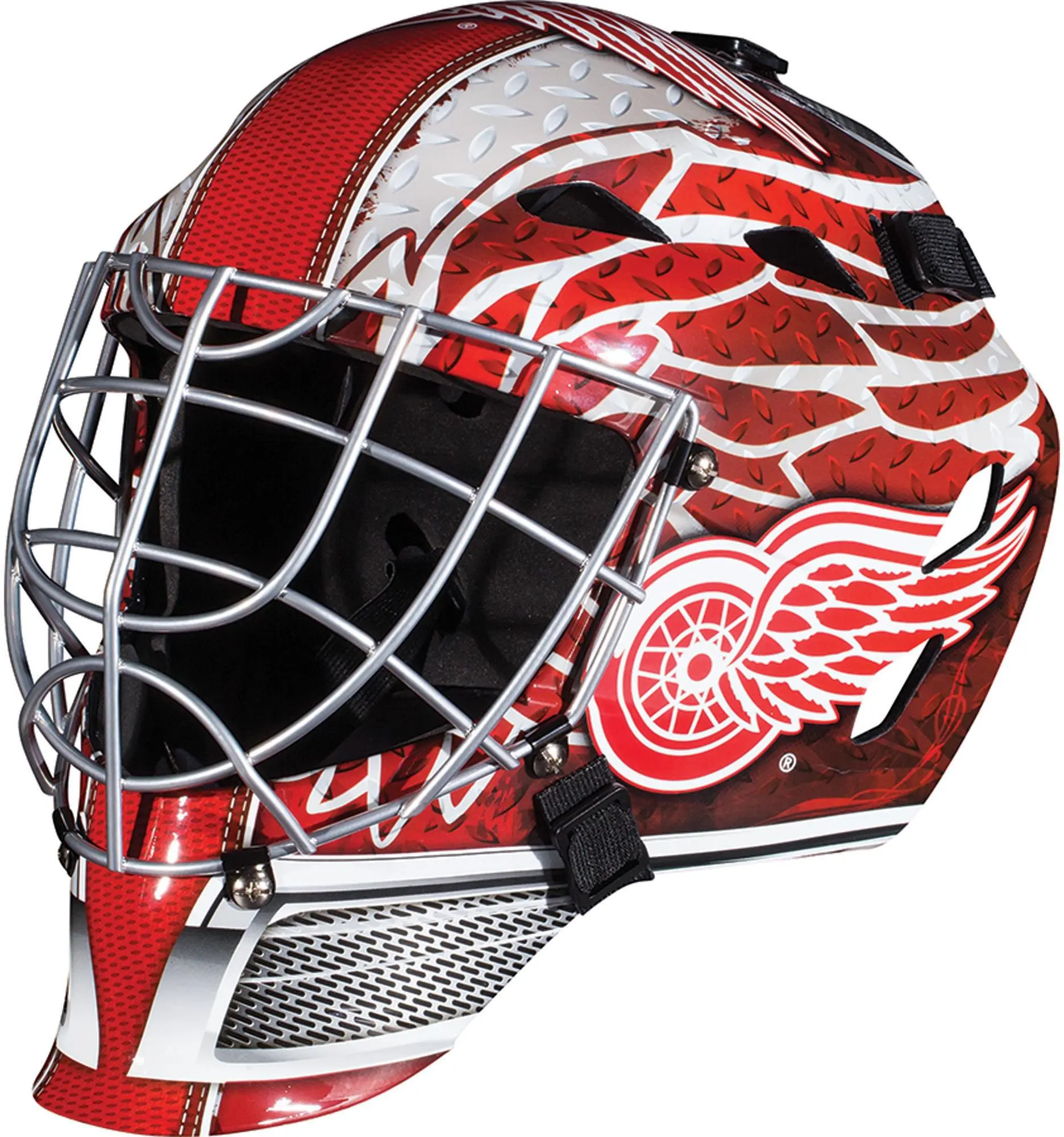 Detroit Red Wings Unsigned Franklin Sports Replica Goalie Mask