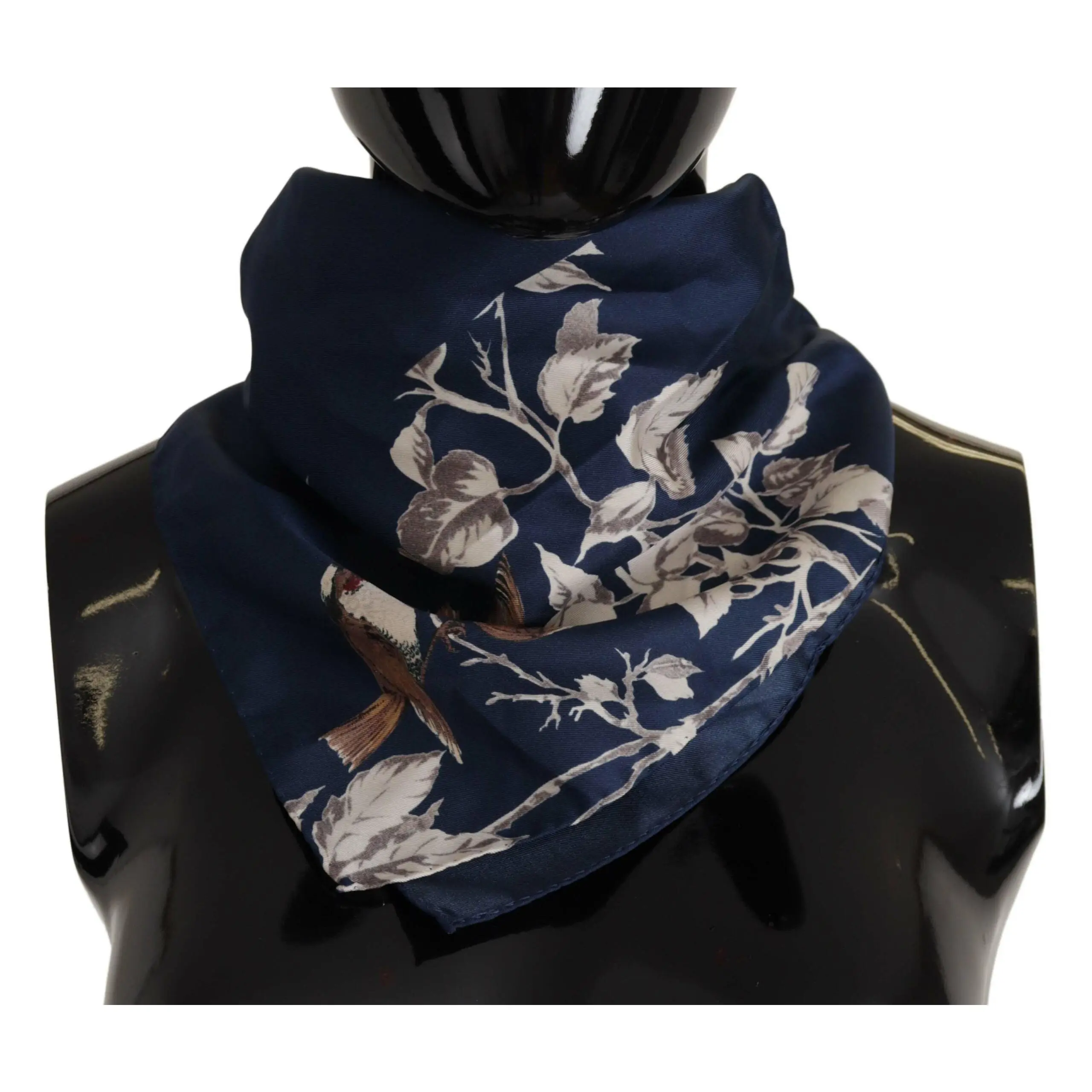 Elegant Silk Square Scarf for Men