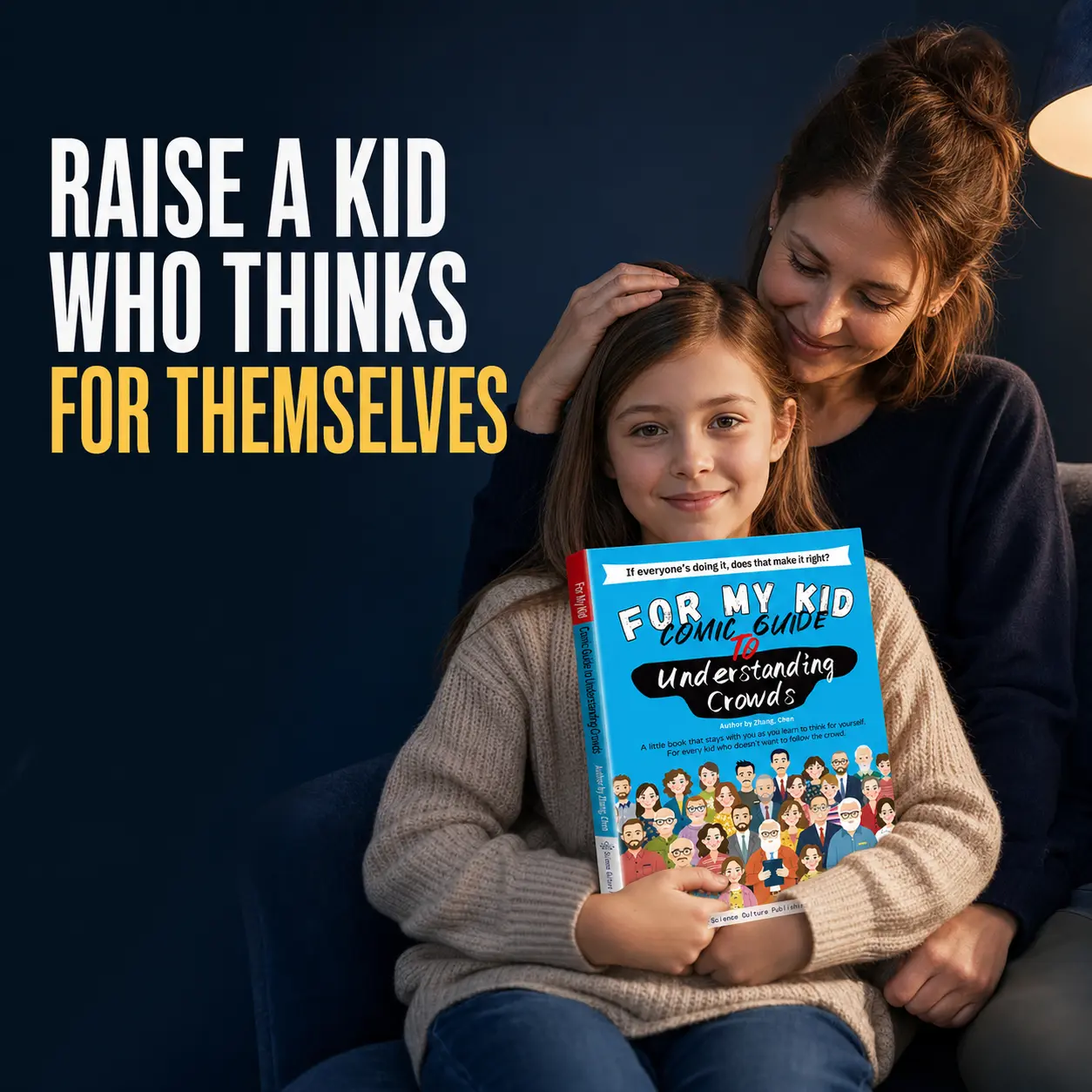 【FOR MY KID】Think for Yourself  Beat Peer Pressure Comic Guide for Kids - Dare to Be Yourself, Navigate School Dynamic #Summervibess & Stop Blind Conformity. Build True Confidence & Social Skills. Critical Thinking Graphic Novel for Empowering Children