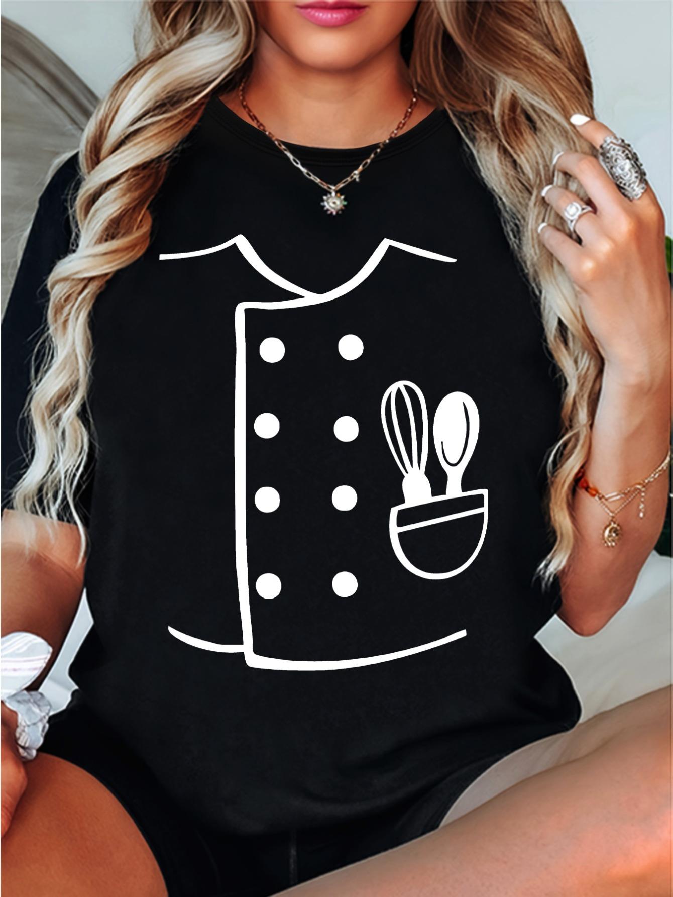 Chef Graphic T-Shirt, Cooking Tee, Chef Team Shirt, Gifts for Chefs, Kitchen Chef T-Shirt