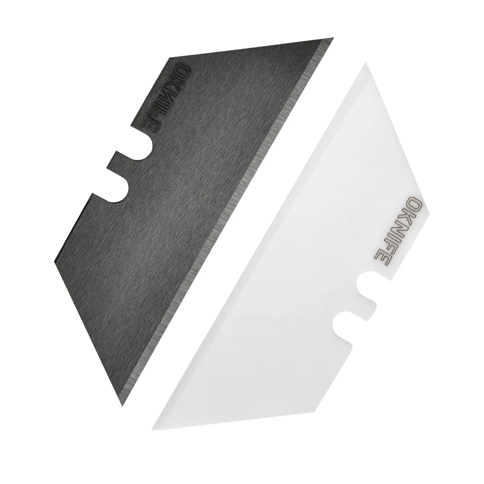OKNIFE Ceramic Utility Knife Blades 10-Pack, White Blade, Black Blade, Compatible with Oknife U1, U1 Pro & U1 Ultra, Fits Most Utility Knives, Summervibes,summerfinds Kitchen Kitchenware
