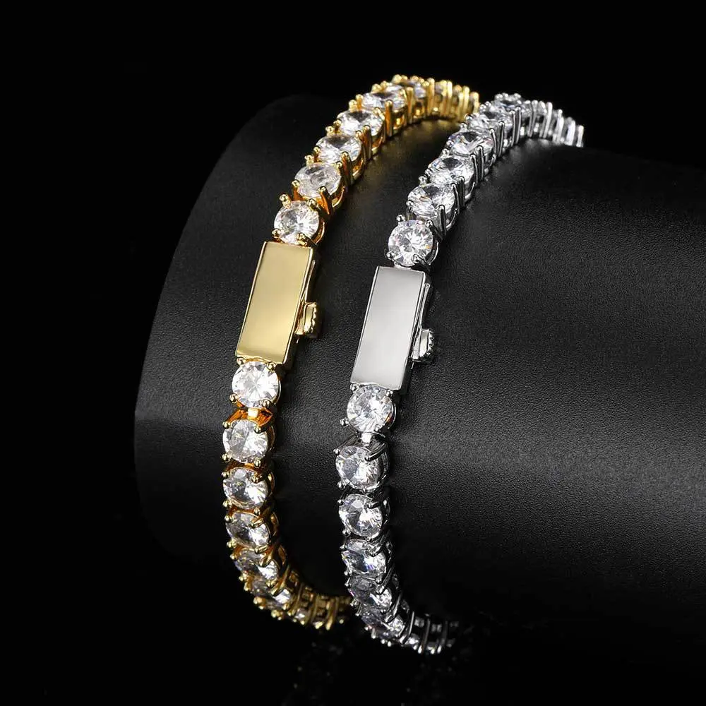Moissanite bracelet