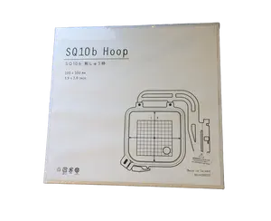 Janome SQ10b 3.9x3.9" Embroidery Hoop for MC500/550E 864438003