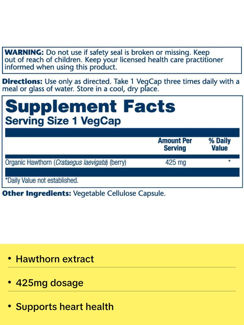 Hawthorn 425mg