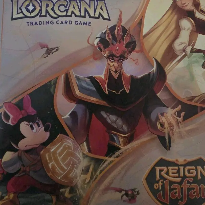 Lorcana: Reign of Jafar Trading Card Game Expansion Set, Collectible Sports Accessory with Top Loaders Binder