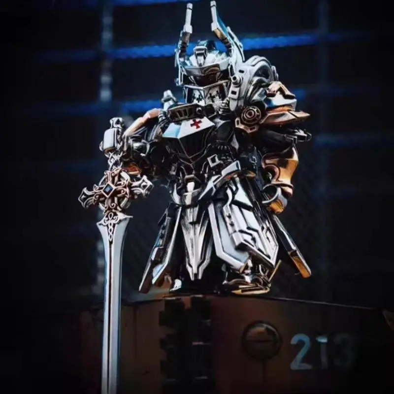 Knight Upgrade Version Adjudicator Magnetic Detachable Metal Figurine Desktop Decoration Figurine Cultural Creative Souvenir