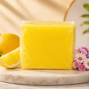 Angie Lemon Soap, Natural Plant-Based Cleansing Bar for Gentle Skin Care