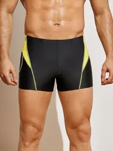 Men's Quick-Dry Boxer Swim Trunks