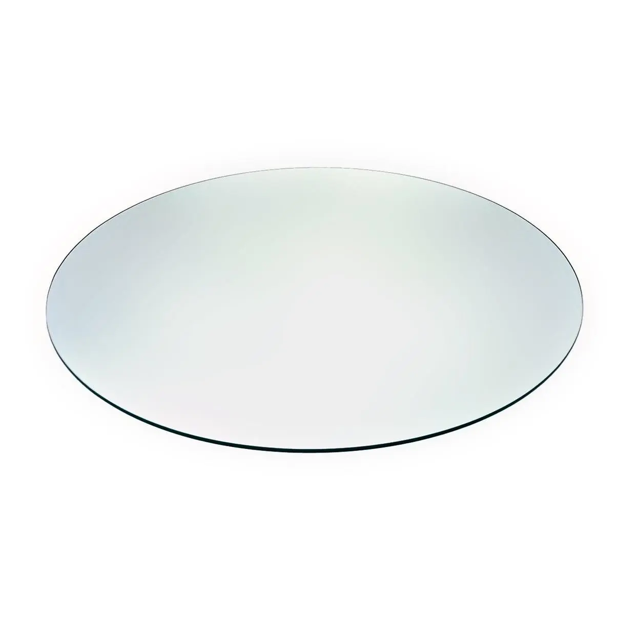 Audio-Visual Direct Tempered Glass Table Top with Rounded Edge