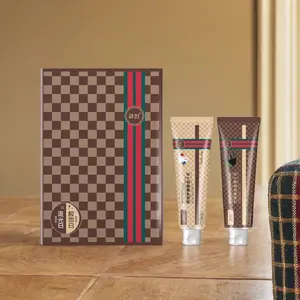 【 Light Luxury Gift Box 2-piece Set 】 High end Gift Box: Whitening Toothpaste for Morning and Gingival Care at Night, Whitening Toothpaste, Fluoride Free Toothpaste