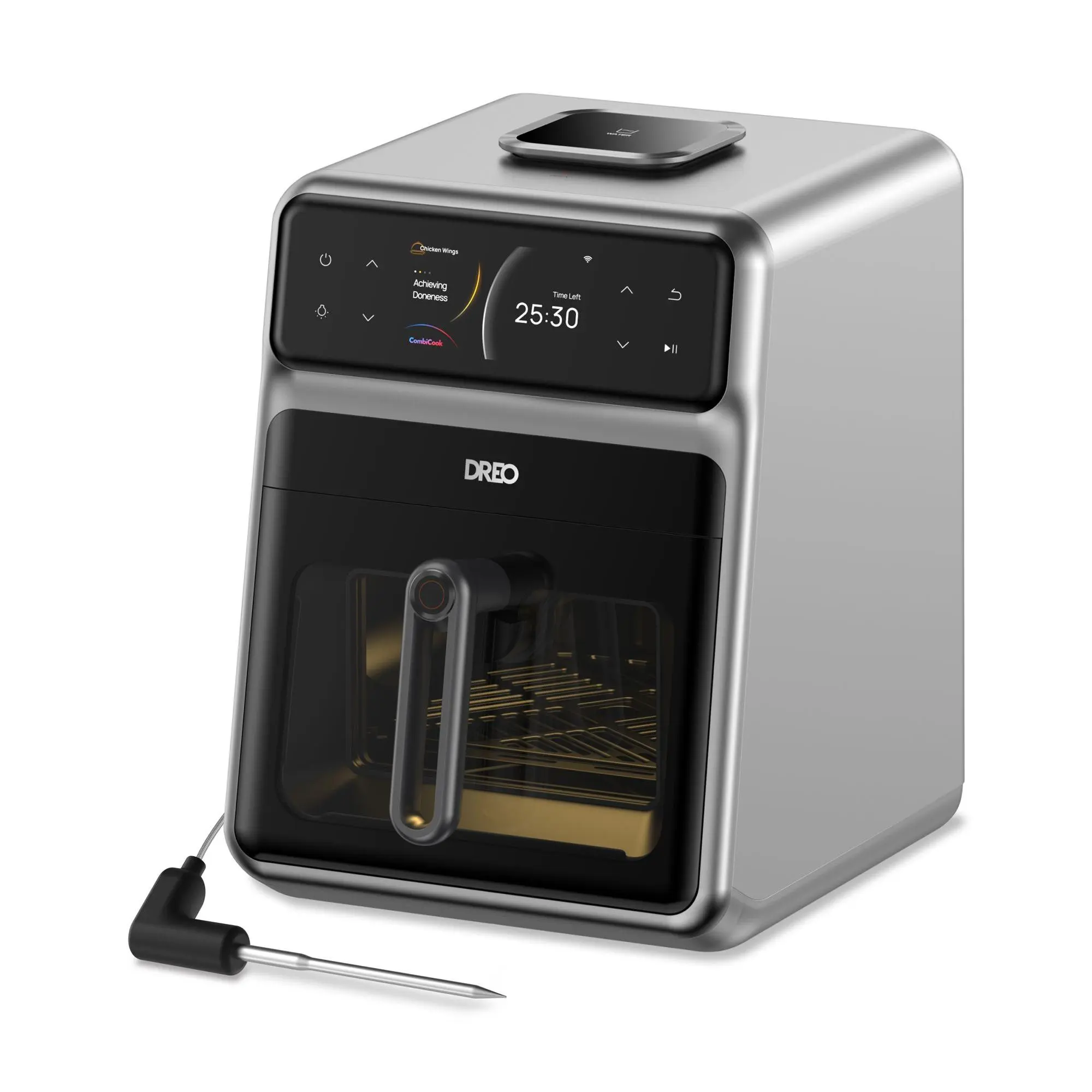 Dreo ChefMaker Combi Fryer, 6-qt Smart Air Fryer Oven Dreo ChefMaker Combi Fryer, 6-qt Smart Air Fryer Oven