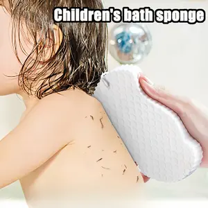 Magic Exfoliating Bath Sponge Set, Ultra Soft Reusable Body Scrubber, Removes Dead Skin & Impurities, Suitable for Adults & Kids