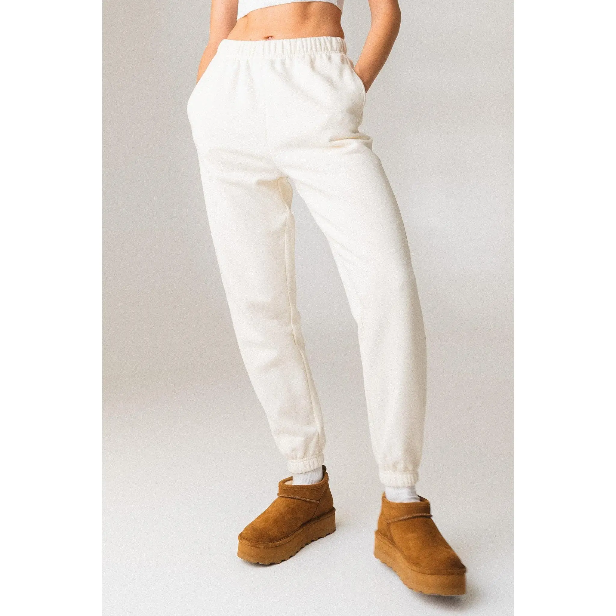 Vitality Uni Cozy Jogger - Oat