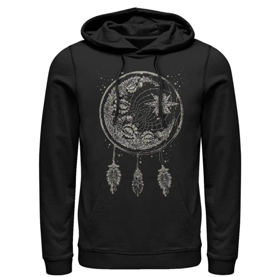 Men's Lost Gods Moon Dream Catcher Pull Over Hoodie
