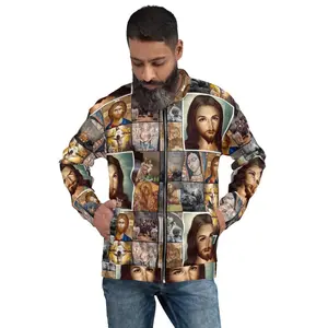 Charlie the Catholic - +JMJ Unisex Bomber Jacket