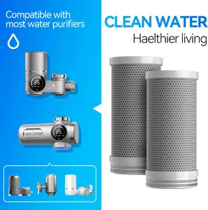 LOSPHEPU  Healthier Living Smart Water Filter Replacement NSF Certified Digital Display 3-Month Lifespan Compatible with Most Water Purifiers
