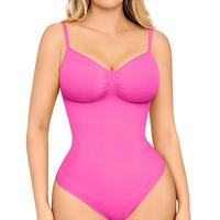 No-Zipper Pink Bodysuit