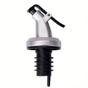 Leak-Proof Kitchen Bottle Stopper - Fit for Oil, Soy Sauce & Vinegar | Durable Plastic Pourer Nozzle
