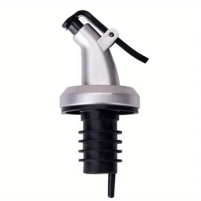 Leak-Proof Kitchen Bottle Stopper - Fit for Oil, Soy Sauce & Vinegar | Durable Plastic Pourer Nozzle