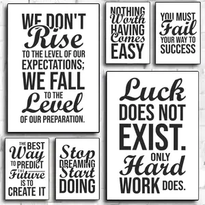Funny Inspirational Text Poster HD Sticky Waterproof Wall Art | High Quality Print Aesthetic Home Living Bedroom Bathroom hallway Decor Trendy Room Decoration | Multiple Size Options Available