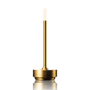 Portable Metal Desk Lamp, Cordless LED Metal Table Lamp,3 Color Touch Control Rechargeable Lamp,3-Levels Brightness Room Decor Desk Lamp,Bedside Lamp,Night Light, Dining Room Lamp