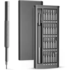 25 in 1 Precision Screwdriver Set, Magnetic Small Screwdriver Set, Mini Repair Tool Kit for Phone, Computer, Watch, Laptop, Ring Doorbell, Eyeglass, Electronic