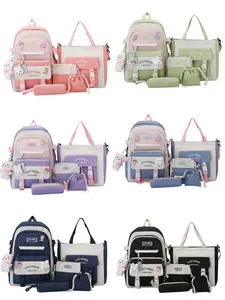 Cartoon School Backpack for Kids: Durable, Large-Capacity with Ergonomic Support, Water-Resistant & Lightweight for School, Travel & Outings. Multiple Compartments for Organization!