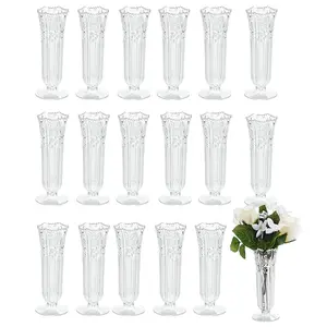Bulk Plastic Bud Vases - 36 Pc.