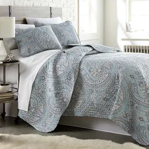 Southshore Fine Linens Pure Melody Print Quilt Bedding Set - Soft Double Brushed Fabric, Versatile Twin/Twin XL & Queen-Size Bedroom Bedding Sets