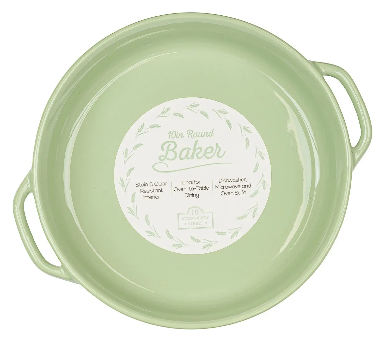 10 Strawberry Street Harvest Wheat Baking Dish