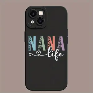 Angel Eyes Soft  with NANA Claw Pattern TPU Case for iPhone 17 Pro Max 16 16e 15 14 Plus 13 12 Mini 11 Air X XS XR Straight Edge Drop-Resistant Rugged Durable Cover Shell Gift 2D printing