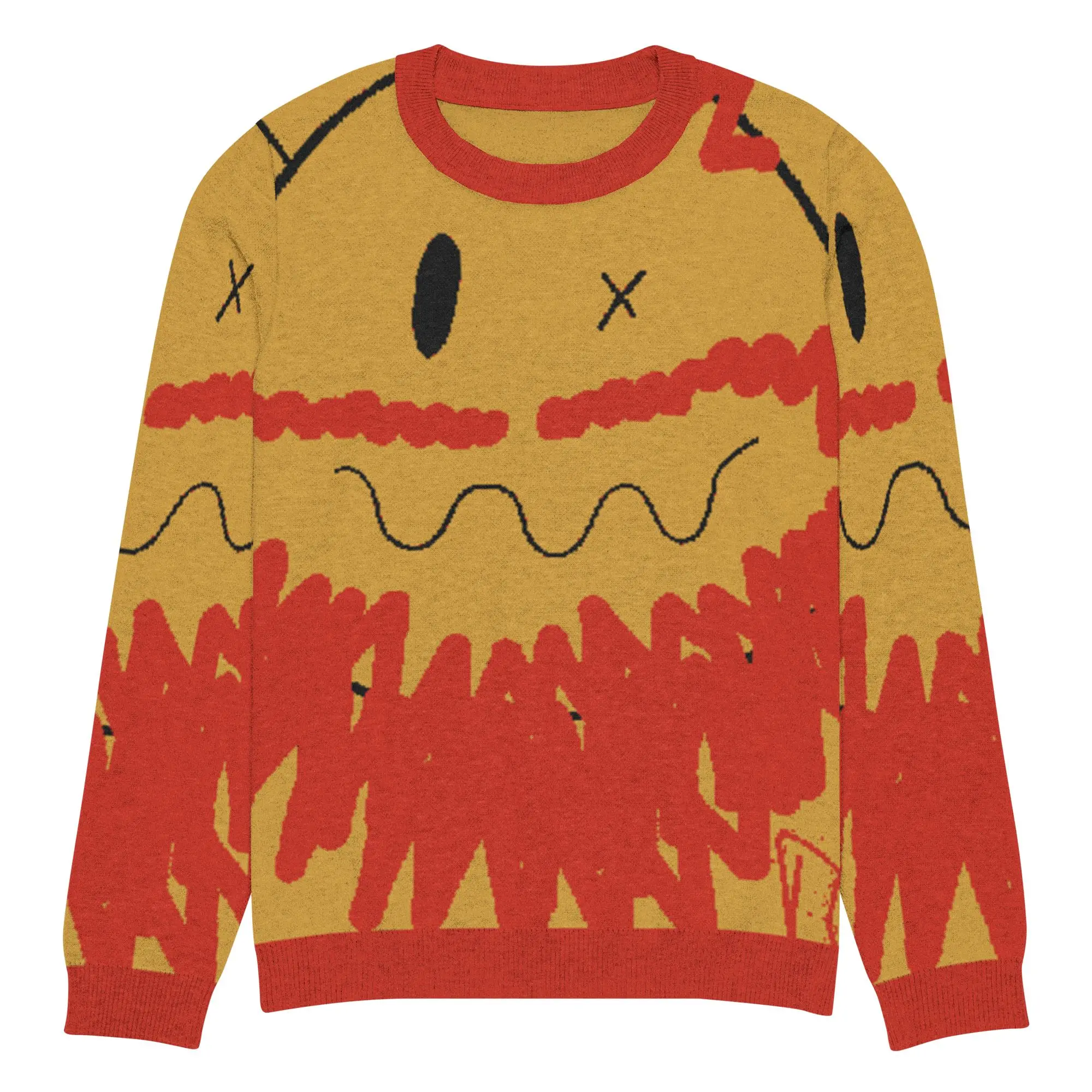 DC HAPPY FACE KNITTED SWEATER